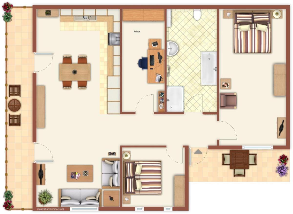 Apartamento Kobold Rostock Exterior foto